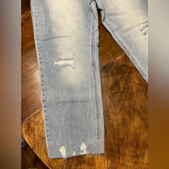 NoBo women’s jeans size 17 wide leg distressed NWT - Picture 2 of 14